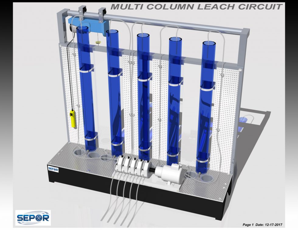 Lab Column Leach Apparatus Sepor, Inc